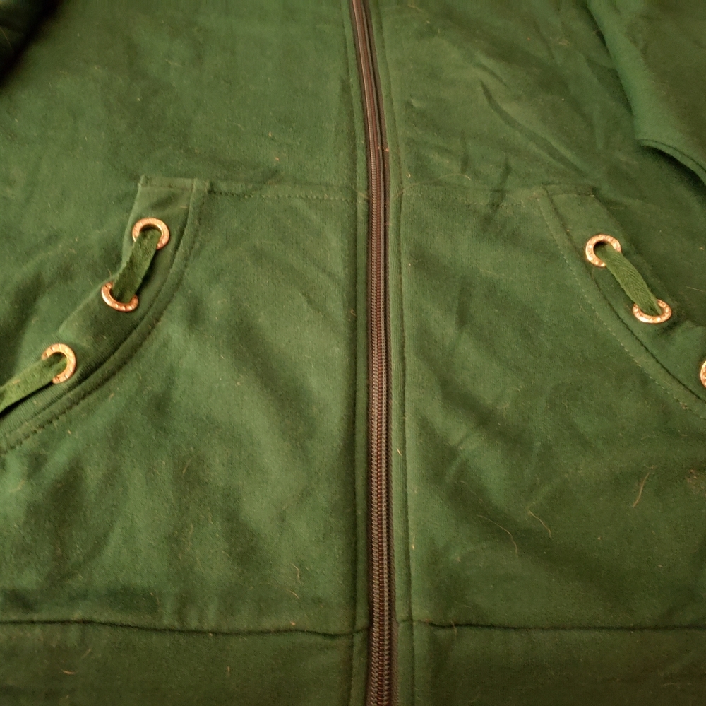 Quacker Factory XL Green Jacket - Picture 3 of 7